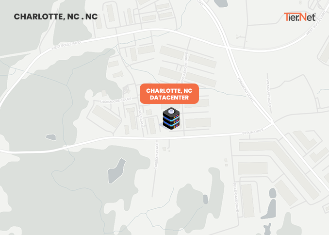 Tier.Net's Charlotte Datacenter Location
